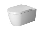 DURAVIT - ME by Starck Závěsné WC, WonderGliss, bílá 25280900001