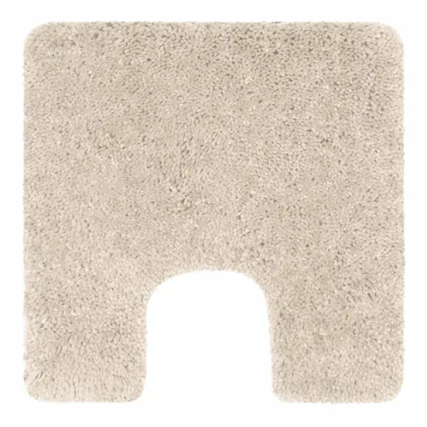 Spirella HIGHLAND koupelnová WC předložka 55 x 55 cm béžová / mikrovlákno (7610583130631)