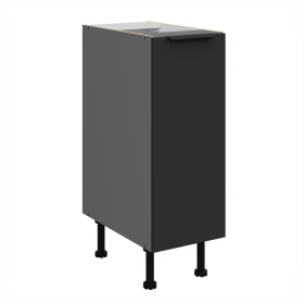 Spodní skříňka Aria ANT 30 D CARGO BB Barva korpusu: Antracit, Barva dvířek: BL - Black AFM