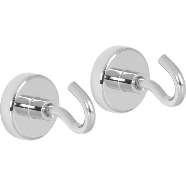 STREND PRO 2121009 Magnet s věšákem, 32mm, max. 28kg, extra silný, bal. 2ks