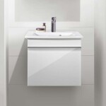 VILLEROY & BOCH - Venticello Umývátko 50x42 cm, s přepadem, 1 otvor pro baterii, alpská bílá 41245001