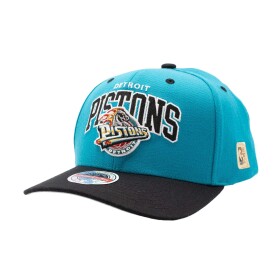 Mitchell & Ness Pánská kšiltovka Detroit Pistons NBA Team Arch Classic Red Stretch-Snap - Zelená