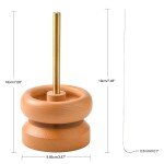 Rotační navlékač korálků - dřevěný - 1 ks