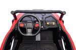 Mamido Elektrické autíčko Buggy UTV 4x4 s vlečkou 24V | 4x200W červené