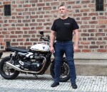 Kalhoty na moto Trilobite Parado doublelayer Aaaa slim fit men jeans blue level 2 (Zkrácené) - 38 / modrá