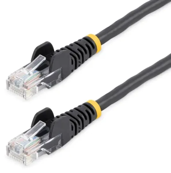 StarTech CAT5E černá / Patch kabel / UTP / 5 m / RJ-45 / PoE (45PAT5MBK)