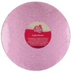 FunCakes Dortová podložka růžová Kruh 25 cm Tloušťka 12 mm