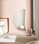 Erga Kori, půlkruhové LED zrcadlo 80x140cm, 3105 lm, 3 barvy světla, ERG-V01-KORI-8014-CL