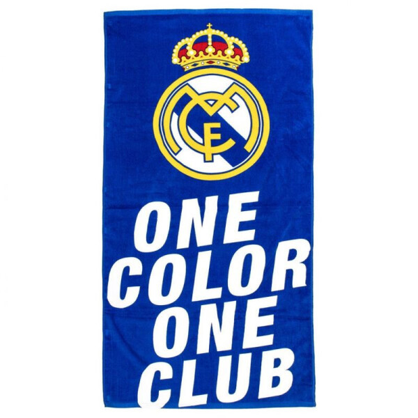 Plážová osuška Real Madrid 70x140 cm Jr 2200010392 Vícebarevné