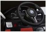 Mamido Elektrické autíčko BMW X6 M dvoumístné XXL lakované černé