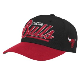 Outerstuff Dětská kšiltovka CHICAGO BULLS NBA Retro Script Precurve
