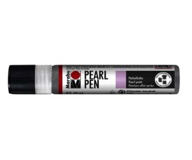 Marabu Pearl Pen Tekuté perly třpytivé - stříbrná 25 ml