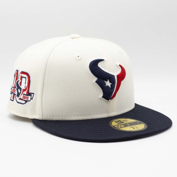 New Era Pánská kšiltovka Houston Texans NFL 10th Anniversary 59FIFTY Fitted Velikost: 7 3/4