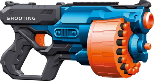 Blaster Turbo s rotačním zásobníkem + 24 ks nábojů