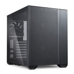 Lian Li O11 Air Mini černá / E-ATX / Bez PSU / 2x USB-A 3.0 + 1x USB-C 3.1 / průhledná bočnice (O11 AIR MINI BLACK)