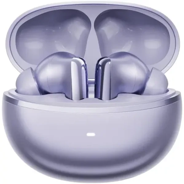 QCY MeloBuds N70 fialová / Bezdrátová sluchátka s mikrofonem / TWS / Bluetooth 5.0 / IPX4 / dobíjecí box (HT18 Purple)