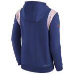 Nike Dětská mikina New York Giants NFL 2022 On-Field Sideline Therma Hoodie (YOUTH)