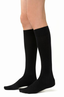 Dámské podkolenky MERINO WOOL 130 černá 35-37