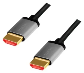 LogiLink HDMI 2.1 černá / Kabel / HDMI - HDMI / 8K/60Hz / 48 Gb/s / 1 m (CHA0104)