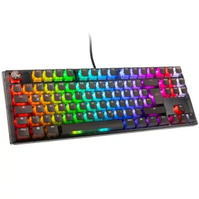 Ducky One 3 Aura TKL Cherry MX-Brown černá / herní klávesnice / podsvícená / mechanická / drátová USB-C / DE (DKON2187ST-BDEPDABAAAC1)