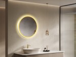 Zrcadlo se senzorem SAT Cool 60x60 cm bílá SATZCO60BI SATZCO60BI