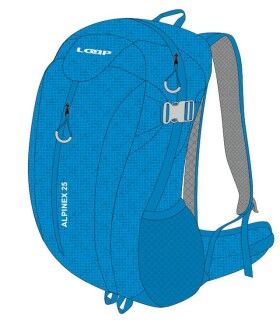 Cykloturistický batoh Loap Apinex 25L horizont blue