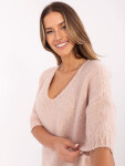 Jumper MI SW 2103.07 světle růžový jedna velikost