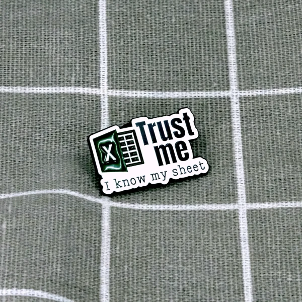 Pinarna.cz Excel - Trust me I know my sheet / Věř mi, znám svou tabulku