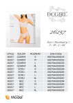 Kalhotky DC Girl 26257 Classic A2, balení S–XL béžová L