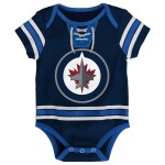 Outerstuff Dětské body Winnipeg Jets NHL Hockey Pro Creeper – Blank Velikost: 12 měsíců