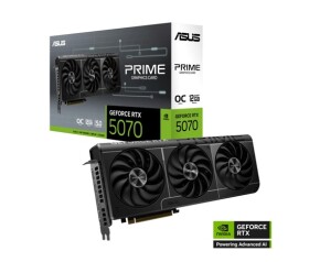 ASUS VGA NVIDIA GeForce RTX 5070 PRIME 12GB OC, 12GB GDDR7, 3xDP, 1xHDMI EDF_1887601