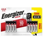 Energizer Max AAA 8 ks 961014