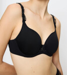 Dámská podprsenka Wild Azalea Florale WP - BLACK - černá 0004 - TRIUMPH BLACK 75F