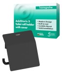 HANSGROHE - AddStoris S Držák toaletního papíru, matná černá 41783670