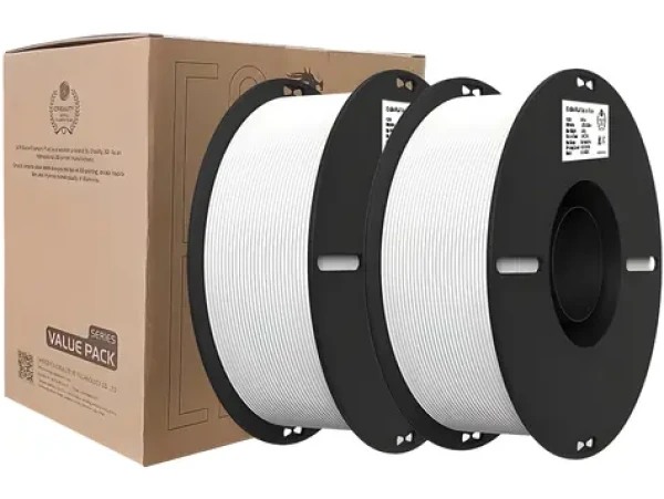 Creality Filament Ender PLA bílá / struna pro 3D tiskárnu / PLA / 1.75mm / 2× 1kg (3301010347)