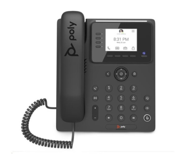 Poly CCX 350 firemní multimediální telefon, Microsoft Teams, PoE EDF_1457905
