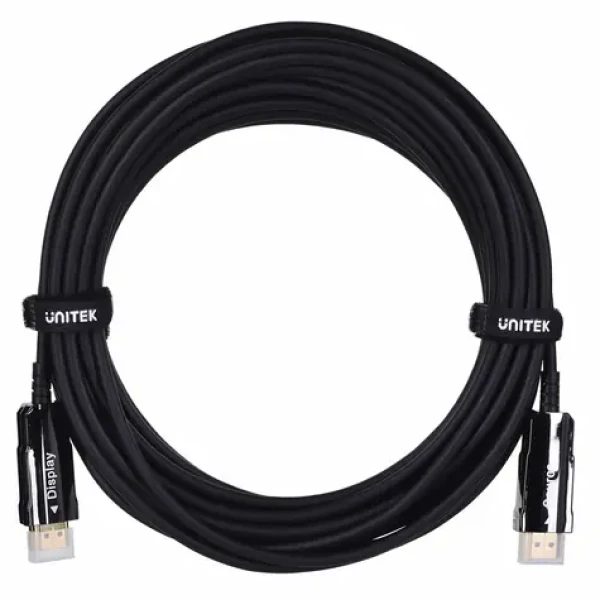 Unitek HDMI 2.0 AOC 10 m černá / Kabel optický / 4K 60Hz (C11072BK-10M)