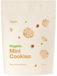 Vilgain Mini Cookies BIO – slaný karamel s mandlemi 100 g