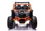 Mamido Elektrické autíčko Buggy UTV-MX 24V 800W 4x4 oranžové