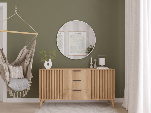Zrcadlo Elistul Rozměry: 60 cm, Varianta: Bez osvětlení