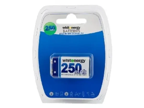 Whitenergy Nabíjecí baterie 9V / 250mAh / Ni-MH (08258)