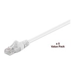 MicroConnect V-UTP515WVP RJ45 síťové kabely, propojovací kabely 15 m bílá 5 ks