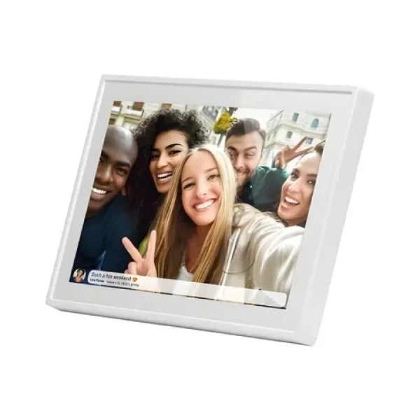 BRAUN DigiFRAME 1019 WiFi bílá / Fotorámeček / 10,1" / Wi-Fi (21259)