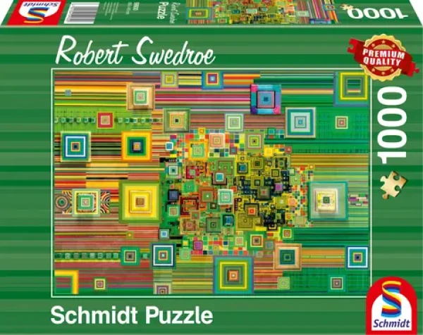SCHMIDT Puzzle Zelený flashdisk
