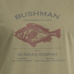 Bushman Pánské tričko Coben, khaki M