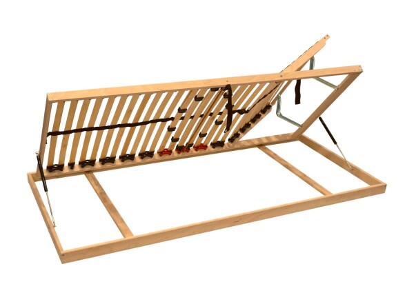 Materasso Polohovací a výklopný lamelový rošt Double BVH ROZMĚR: 120 x 200 cm - ATYP