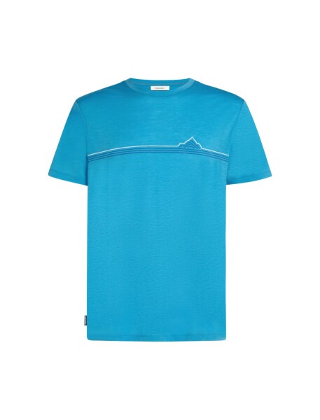 ICEBREAKER Mens Mer 150 Tech Lite SS Tee Range Stripes, Arctic (vzorek) velikost: M