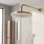 REA - Kulatá dešťová sprcha JS-021 Gold REA-P0390