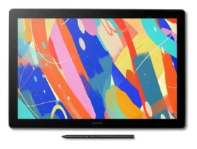 16" Wacom Cintiq 16 DTK168 černá / Grafický tablet / IPS / WQXGA / 8192 úrovní přítlaku / USB-C (DTK168K0B)