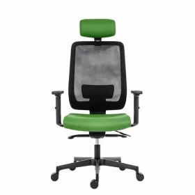 Powerton Lucie zelená / Kancelářské ergonomické křeslo / nosnost 130 kg (MKWPLUKBCCZA)